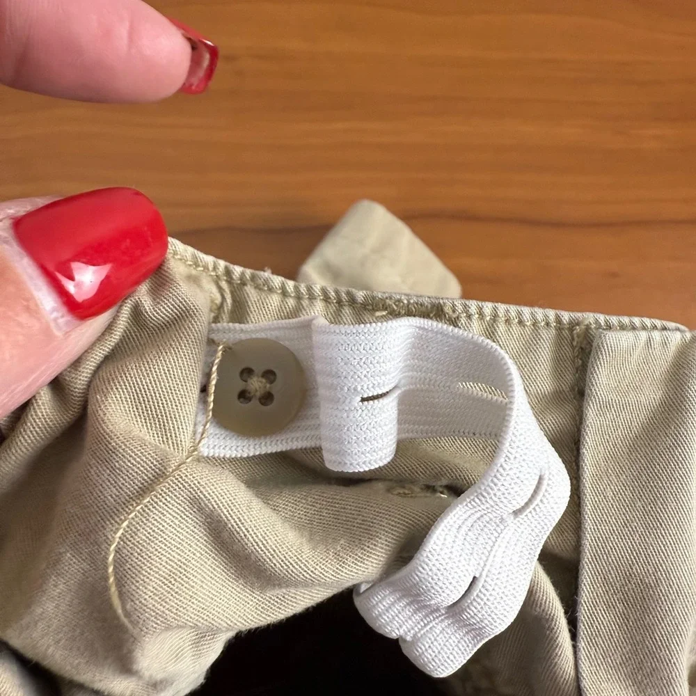 Ralph Lauren Kids Khaki Pleated Skirt Size 6 Cotton‎
